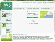 Tablet Screenshot of new-homes-in-sussex.co.uk